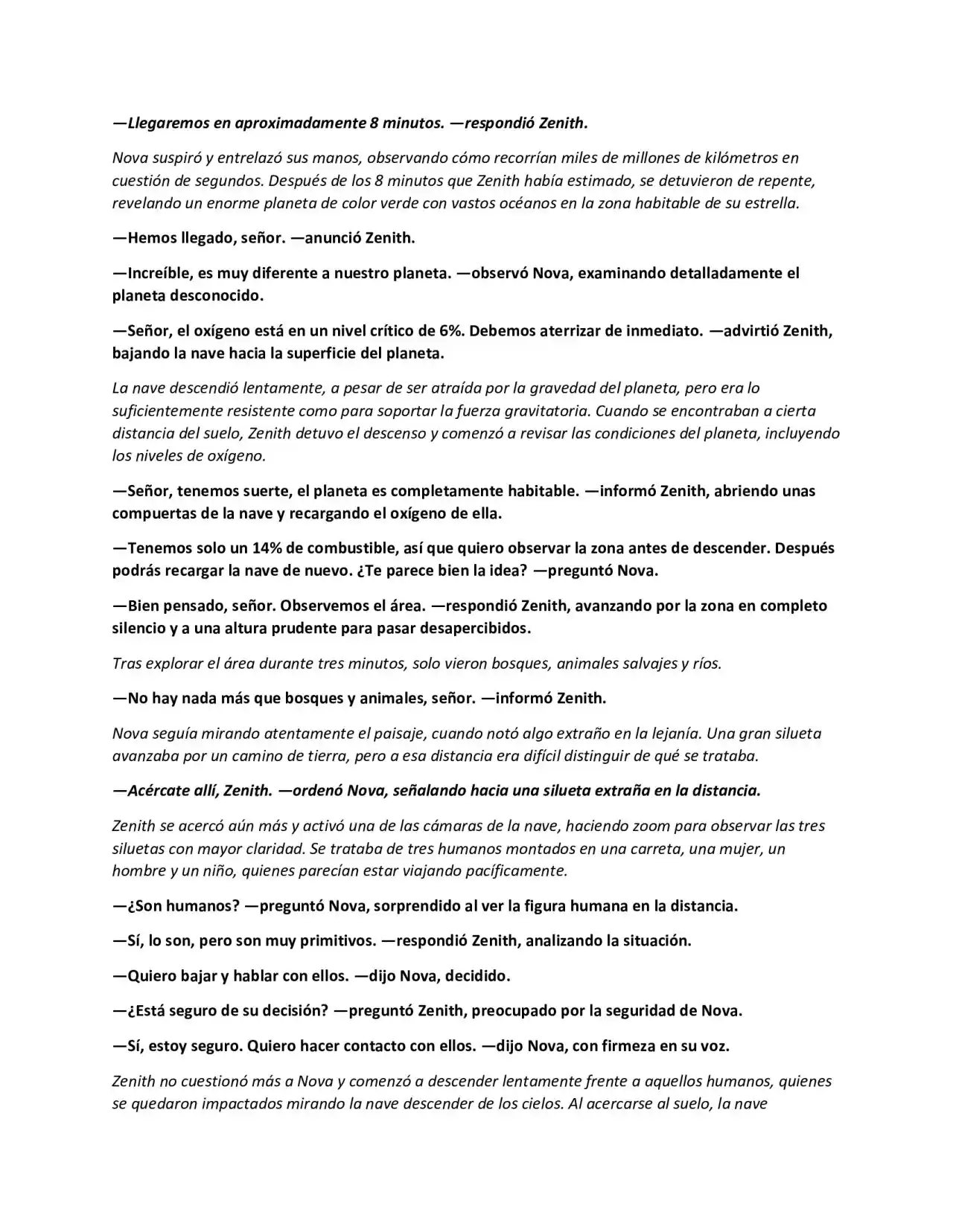 Mas Allá Del Agujero Negro (Novela) - Capítulo  - Página 7 - LectorTMOo