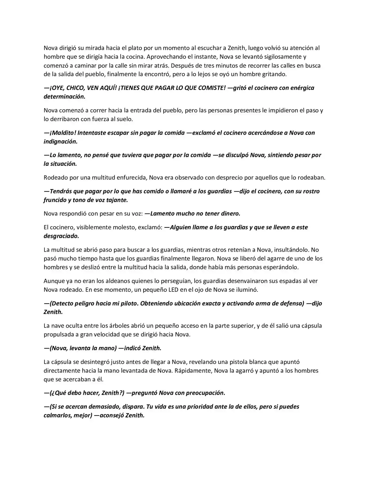Mas Allá Del Agujero Negro (Novela) - Capítulo 1 - Página 4 - LectorTMOo