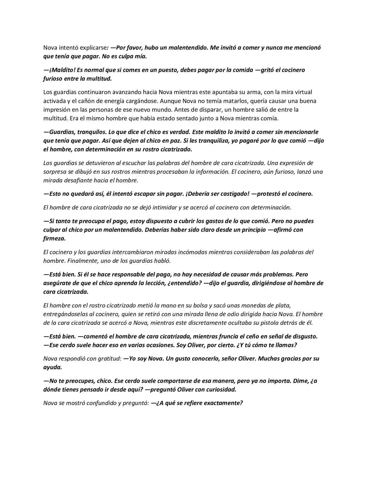 Mas Allá Del Agujero Negro (Novela) - Capítulo 1 - Página 5 - LectorTMOo
