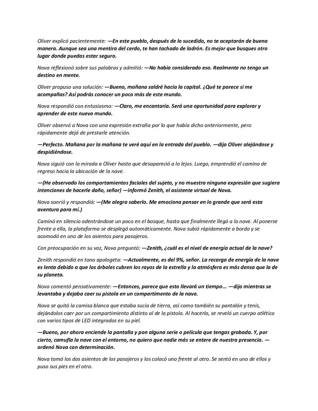 Mas Allá Del Agujero Negro (Novela) - Capítulo 1 - Página 6 - LectorTMOo