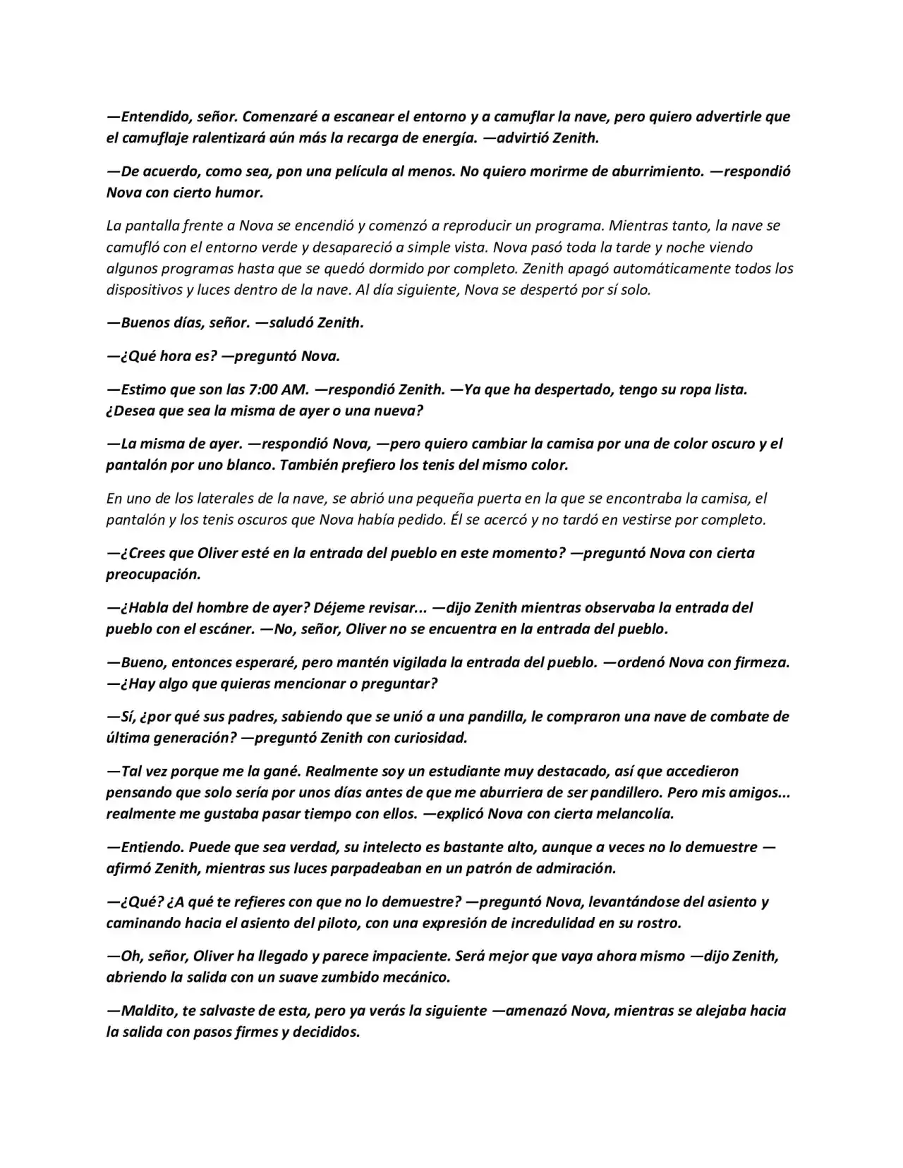 Mas Allá Del Agujero Negro (Novela) - Capítulo 1 - Página 7 - LectorTMOo