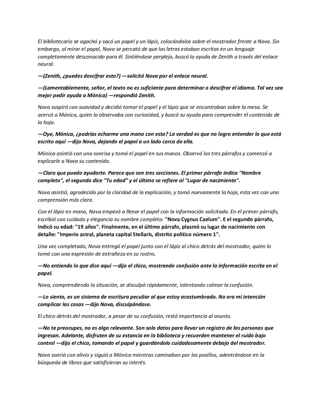 Mas Allá Del Agujero Negro (Novela) - Capítulo 2 - Página 6 - LectorTMOo
