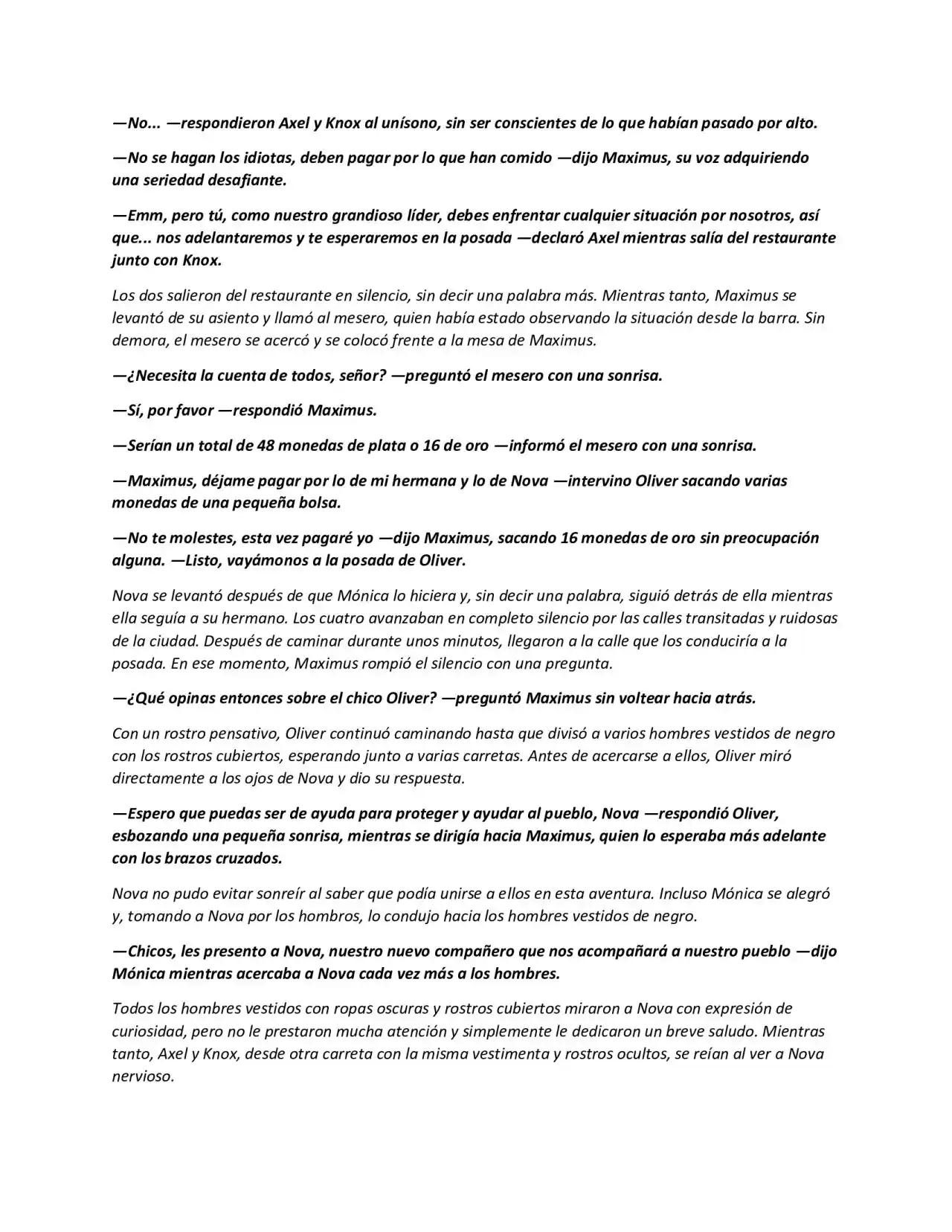 Mas Allá Del Agujero Negro (Novela) - Capítulo 3 - Página 9 - LectorTMOo