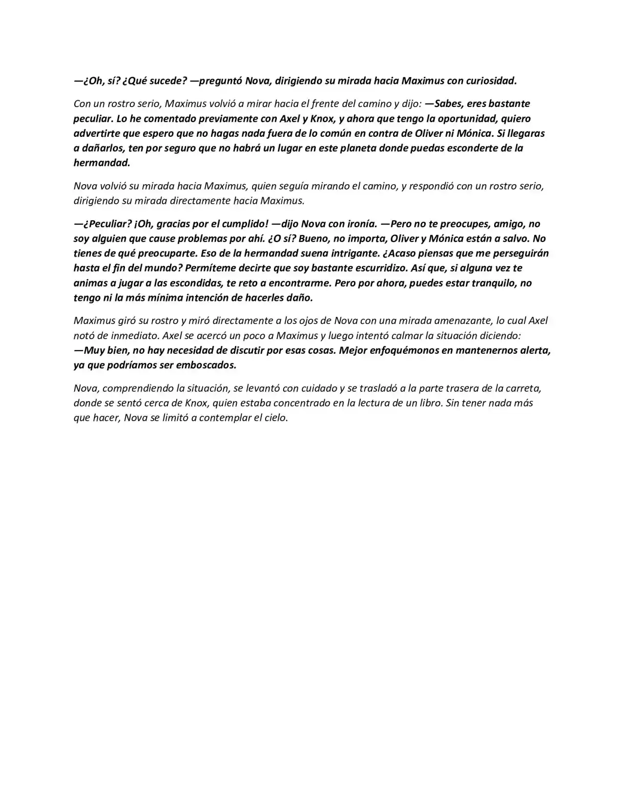 Mas Allá Del Agujero Negro (Novela) - Capítulo 3 - Página 11 - LectorTMOo