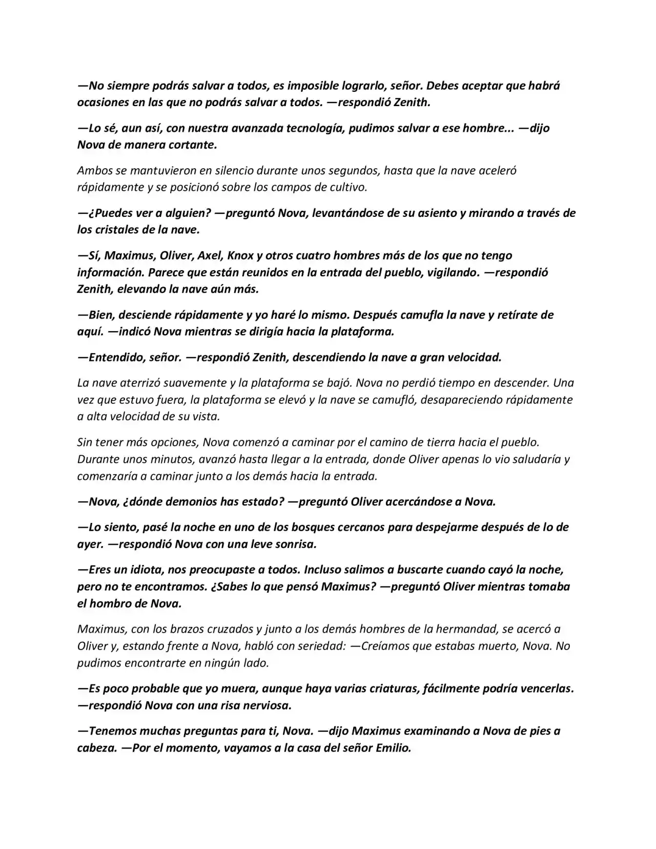 Mas Allá Del Agujero Negro (Novela) - Capítulo 5 - Página 2 - LectorTMOo