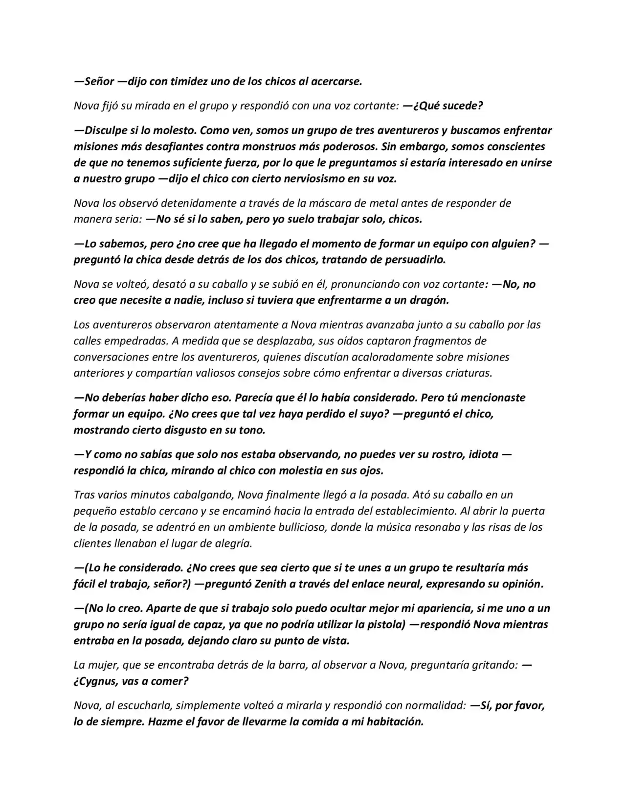 Mas Allá Del Agujero Negro (Novela) - Capítulo 6 - Página 4 - LectorTMOo