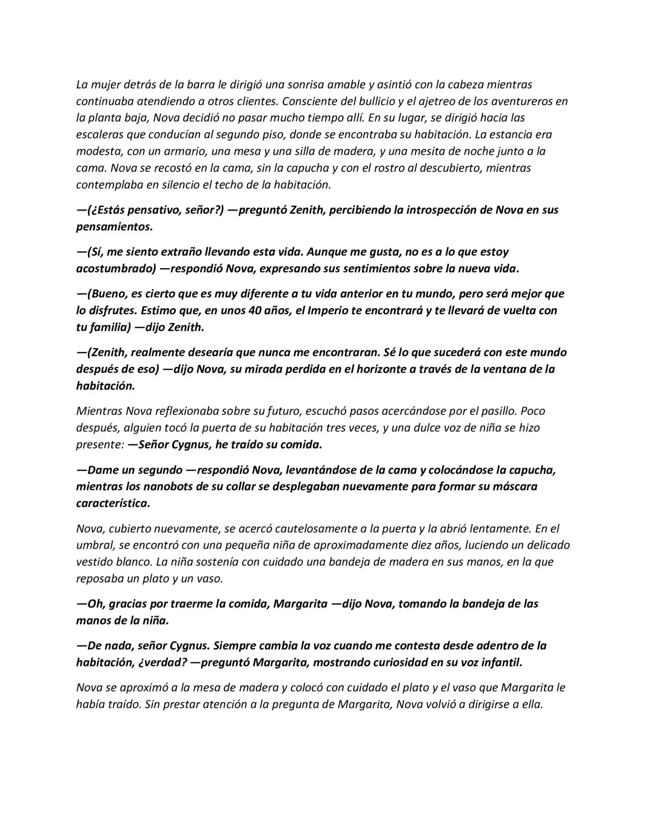 Mas Allá Del Agujero Negro (Novela) - Capítulo 6 - Página 5 - LectorTMOo