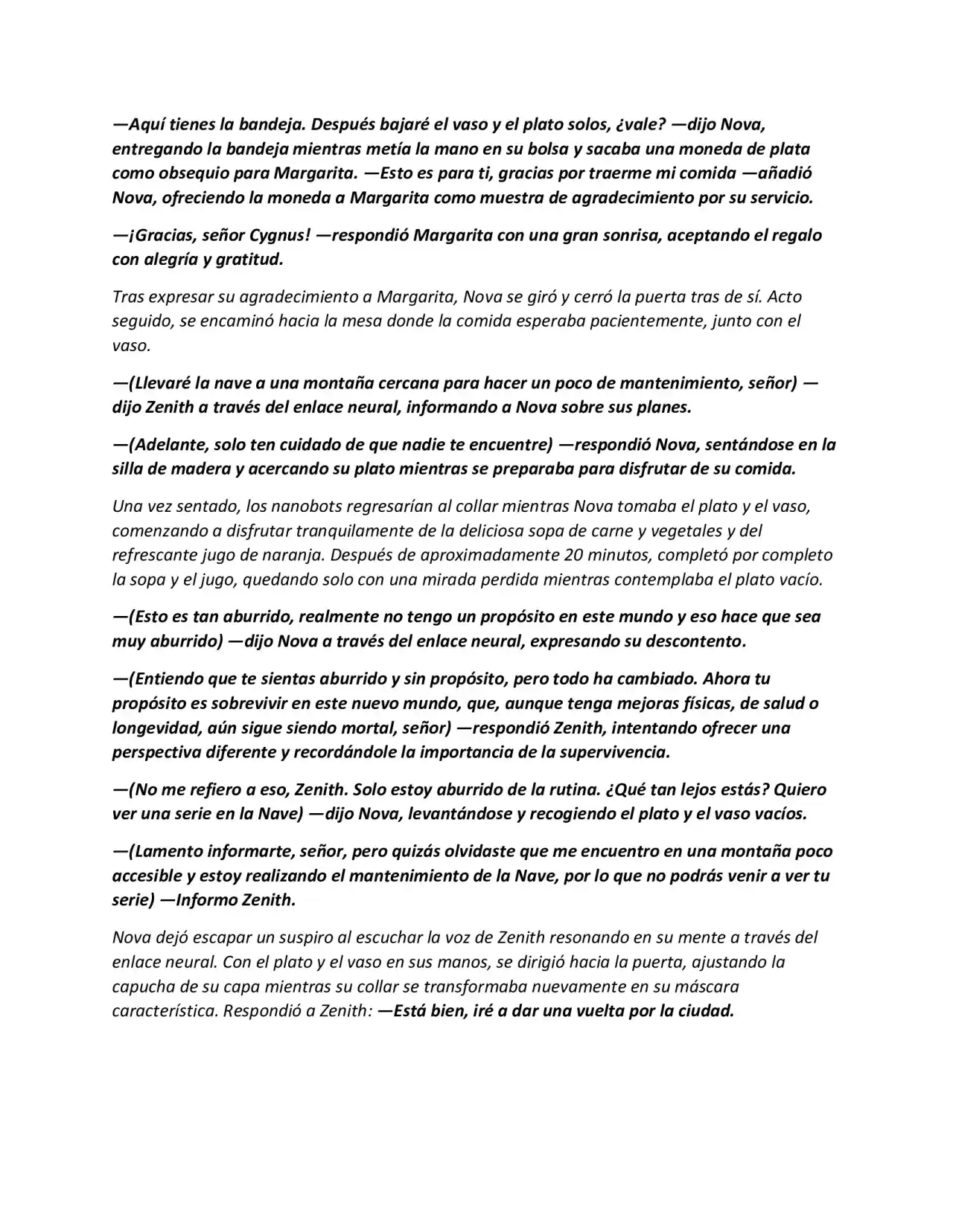 Mas Allá Del Agujero Negro (Novela) - Capítulo 6 - Página 6 - LectorTMOo