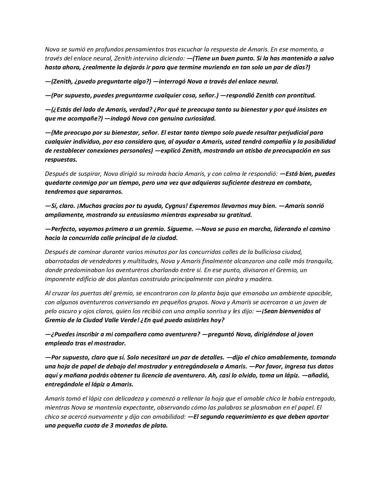Mas Allá Del Agujero Negro (Novela) - Capítulo 8 - Página 4 - LectorTMOo