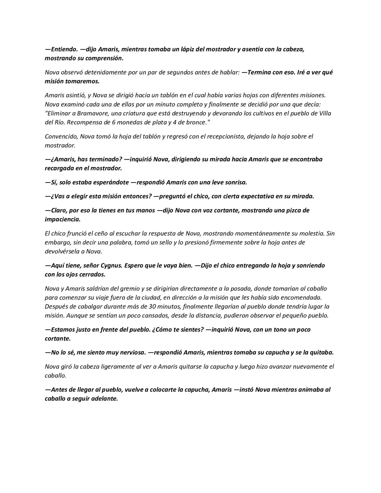 Mas Allá Del Agujero Negro (Novela) - Capítulo 8 - Página 8 - LectorTMOo