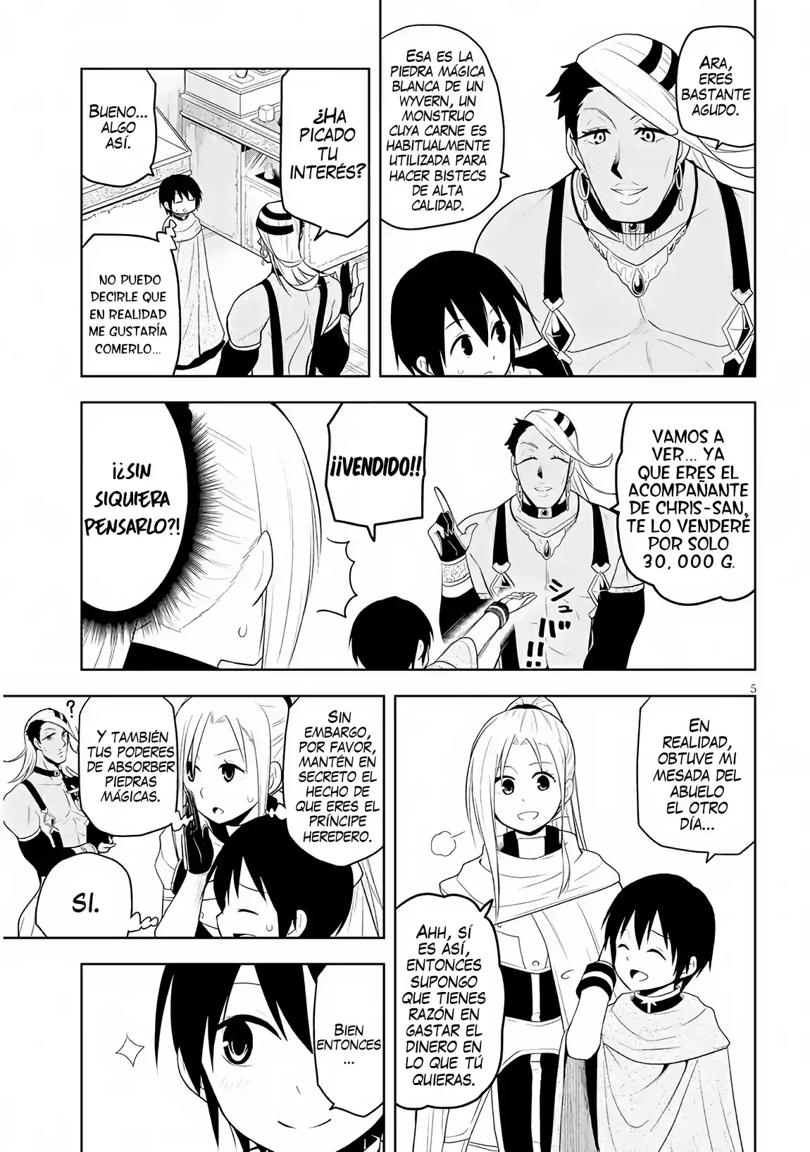 Maseki Gurume Mamono No Chikara O Tabeta Ore Wa Saikyou! - Capítulo 7 - Página 6 - LectorTMOo