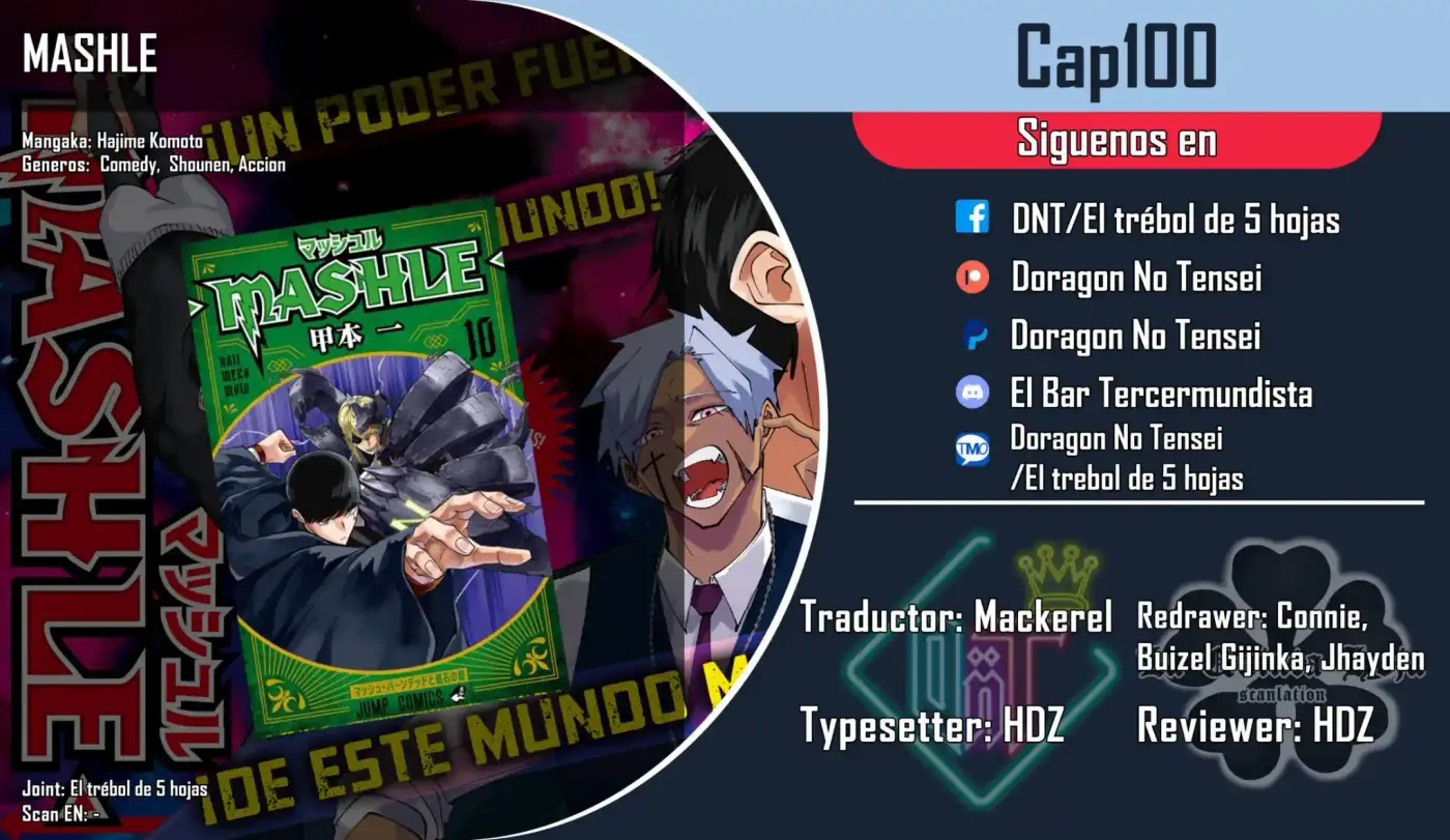 Mashle: Magic And Muscles - Capítulo 100 - Página 1 - LectorTMOo