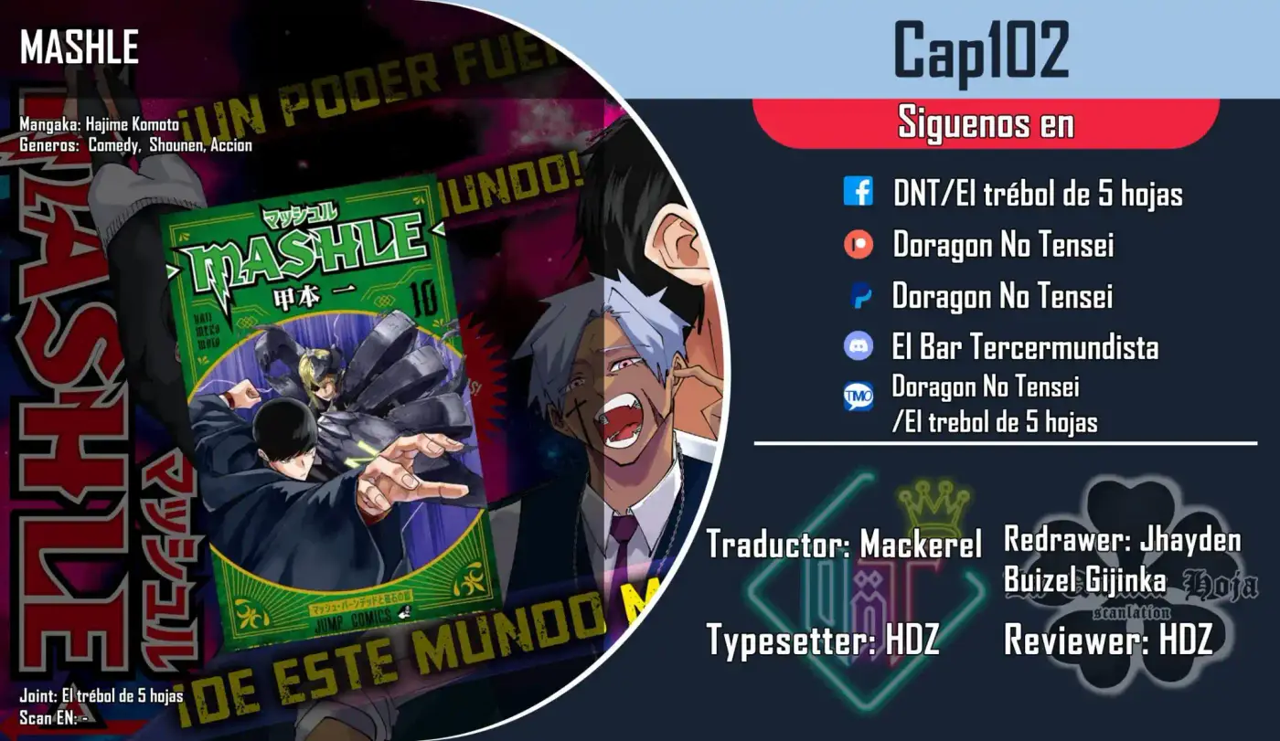 Mashle: Magic And Muscles - Capítulo 102 - Página 1 - LectorTMOo