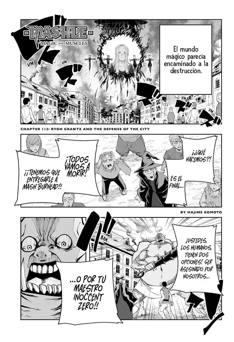 Mashle: Magic And Muscles - Capítulo 113 - Página 2 - LectorTMOo