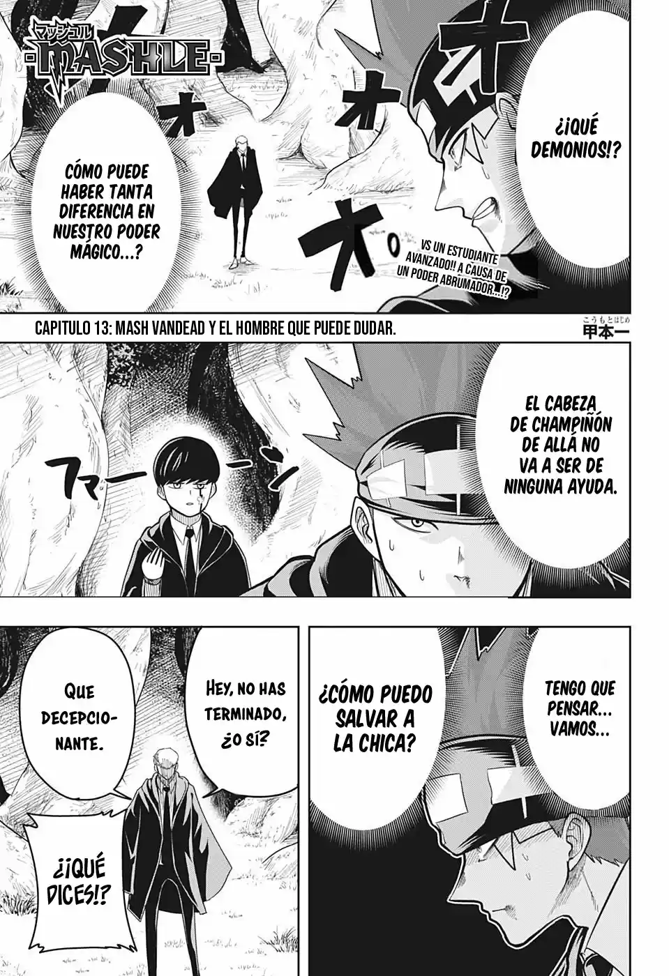 Mashle: Magic And Muscles - Capítulo 13 - Página 2 - LectorTMOo