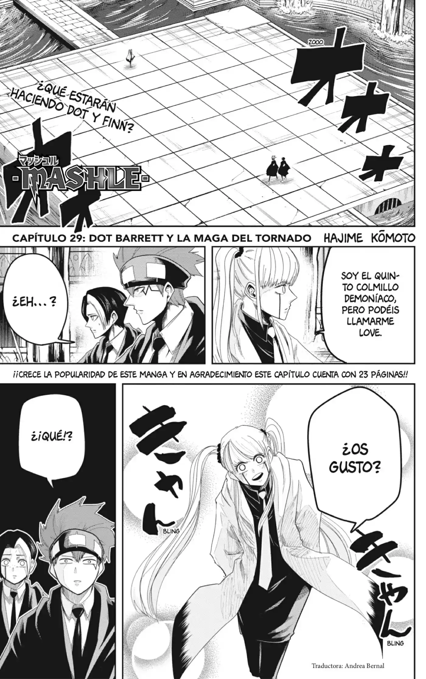 Mashle: Magic And Muscles - Capítulo 29 - Página 1 - LectorTMOo