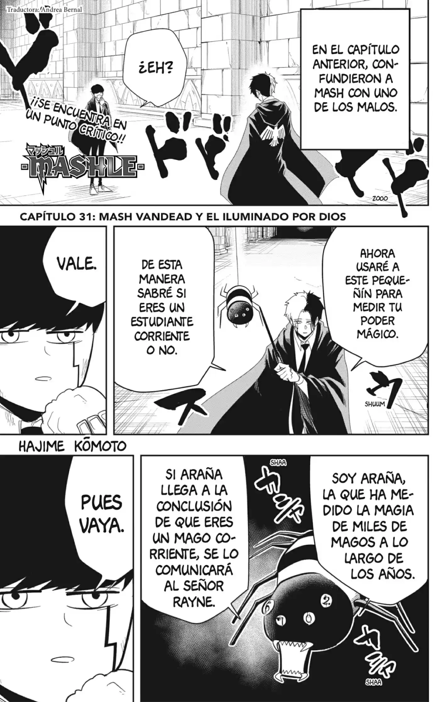 Mashle: Magic And Muscles - Capítulo 31 - Página 1 - LectorTMOo