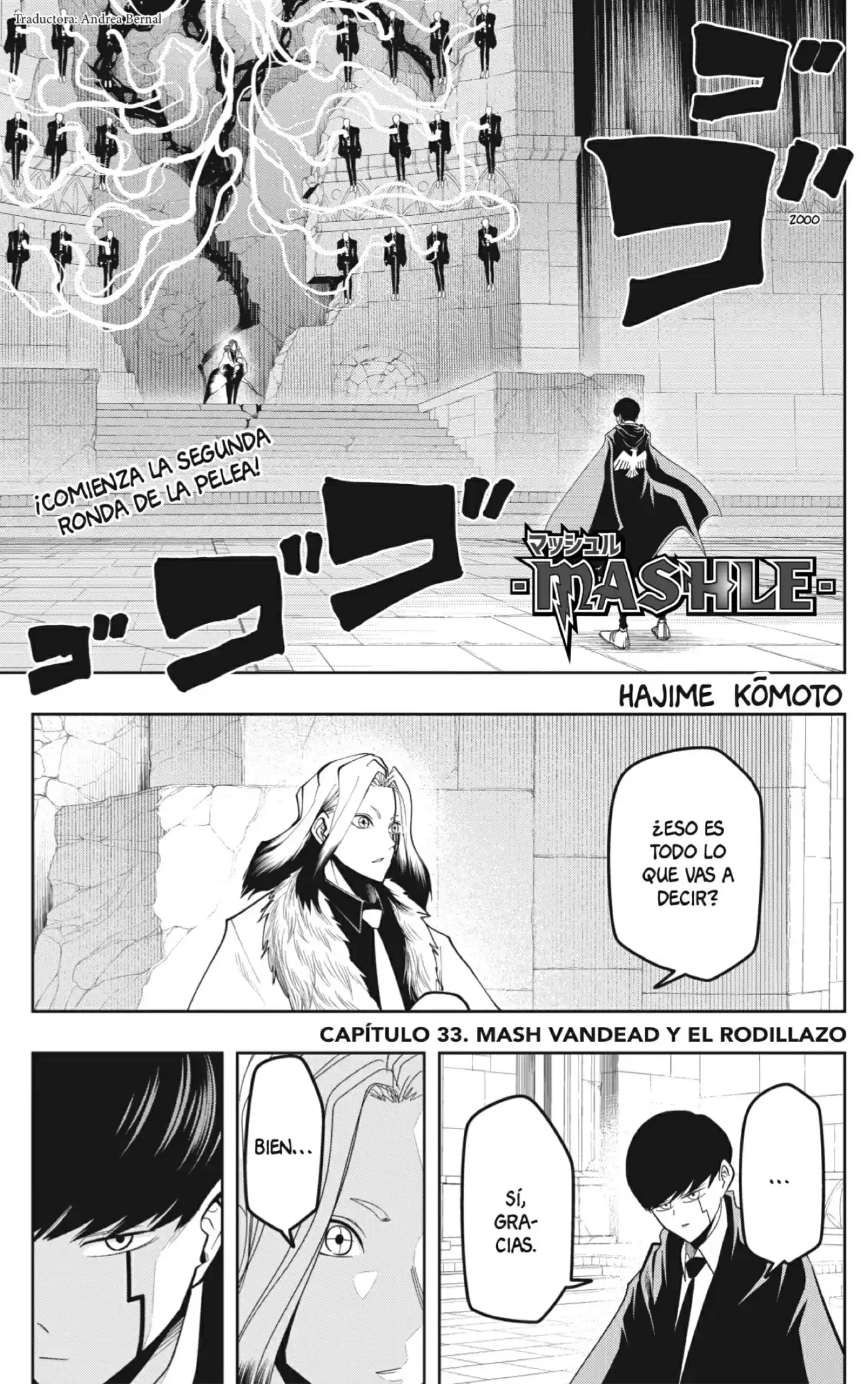 Mashle: Magic And Muscles - Capítulo 33 - Página 1 - LectorTMOo