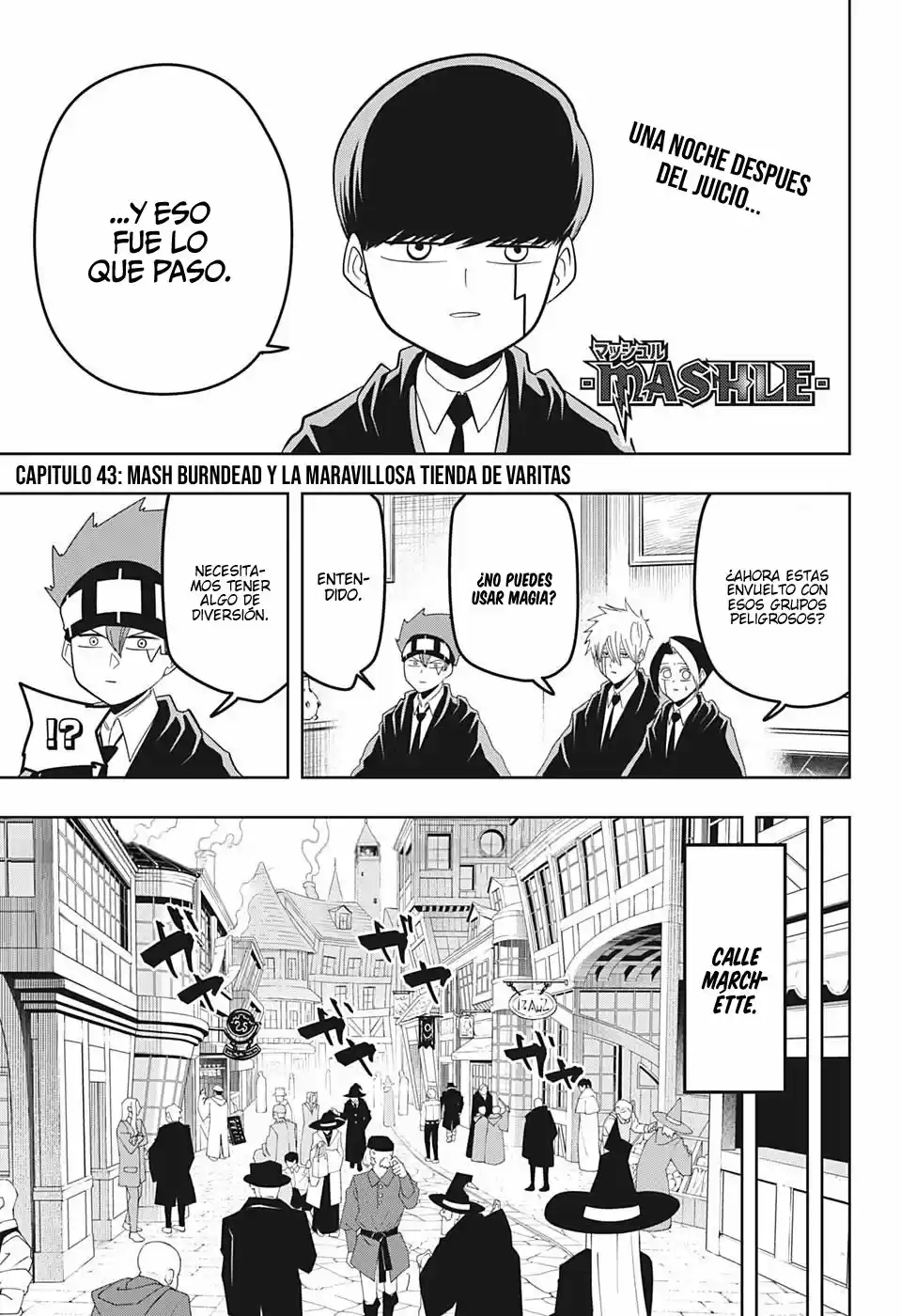 Mashle: Magic And Muscles - Capítulo 43 - Página 3 - LectorTMOo