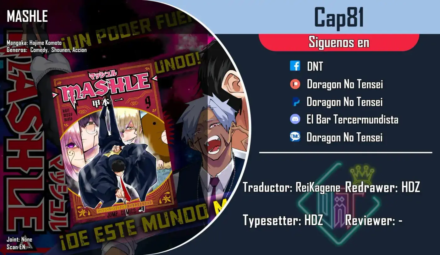 Mashle: Magic And Muscles - Capítulo 81 - Página 1 - LectorTMOo
