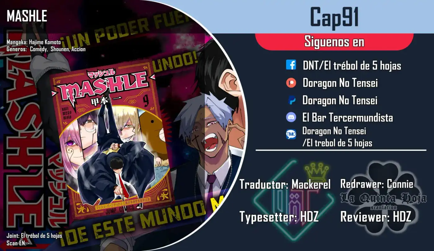 Mashle: Magic And Muscles - Capítulo 91 - Página 1 - LectorTMOo