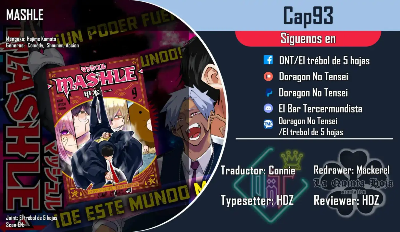 Mashle: Magic And Muscles - Capítulo 93 - Página 1 - LectorTMOo