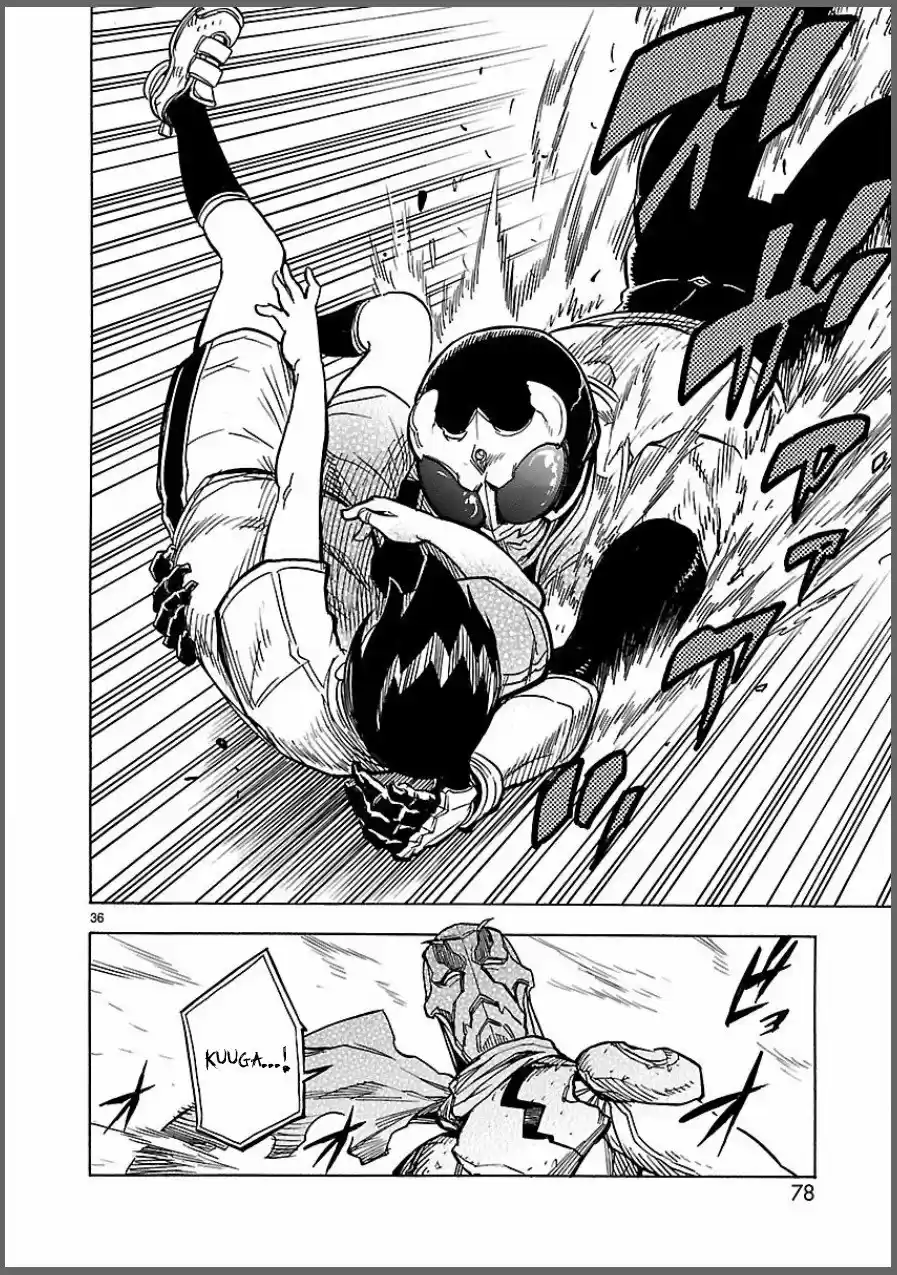 Masked (Kamen) Rider Kuuga - Capítulo 7 - Página 35 - LectorTMOo