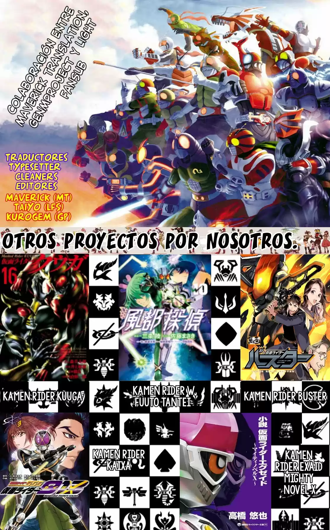 Masked (Kamen) Rider Spirits - Capítulo 3 - Página 34 - LectorTMOo