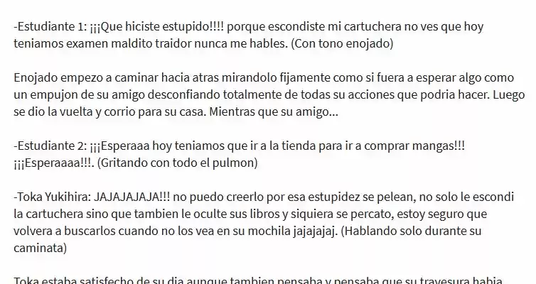 Masks At School (Novela) - Capítulo 1 - Página 2 - LectorTMOo