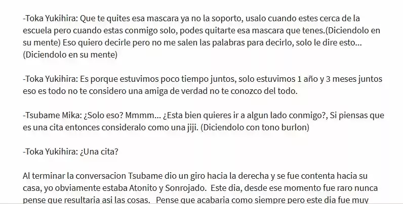 Masks At School (Novela) - Capítulo 1 - Página 3 - LectorTMOo