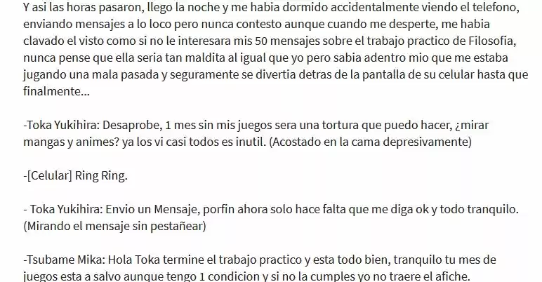 Masks At School (Novela) - Capítulo 1 - Página 5 - LectorTMOo