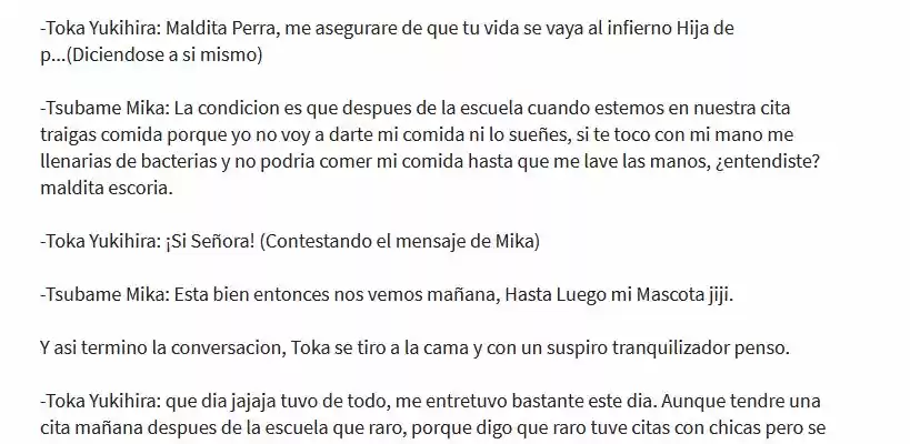 Masks At School (Novela) - Capítulo 1 - Página 6 - LectorTMOo