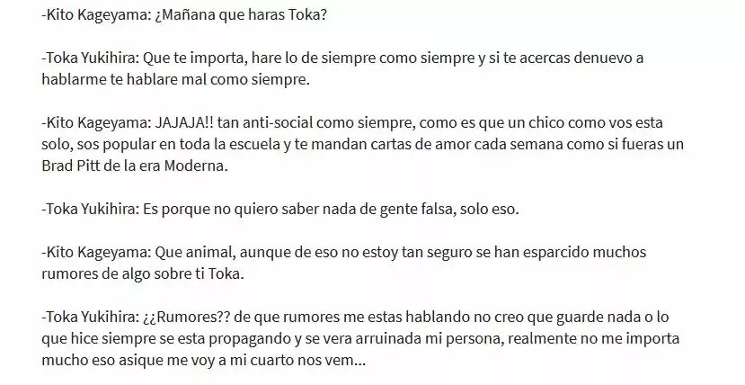 Masks At School (Novela) - Capítulo 1 - Página 11 - LectorTMOo
