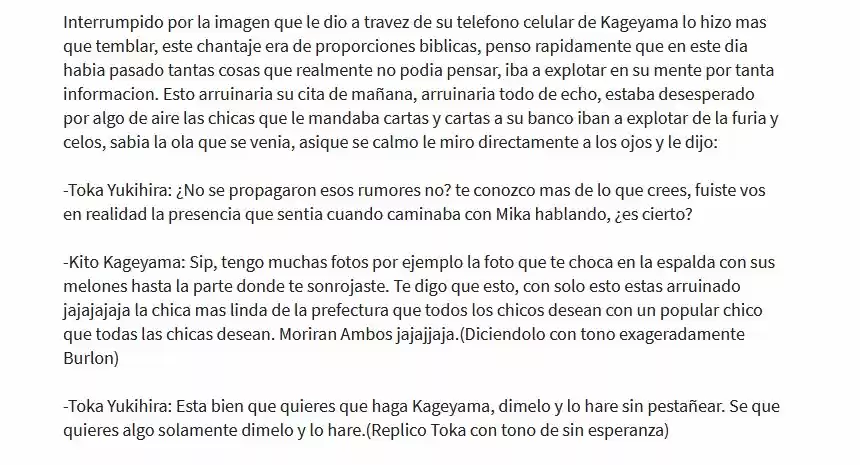 Masks At School (Novela) - Capítulo 1 - Página 12 - LectorTMOo