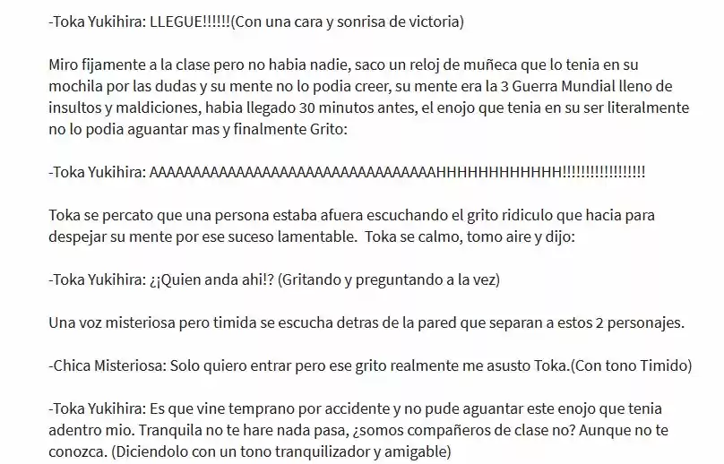 Masks At School (Novela) - Capítulo 1 - Página 15 - LectorTMOo