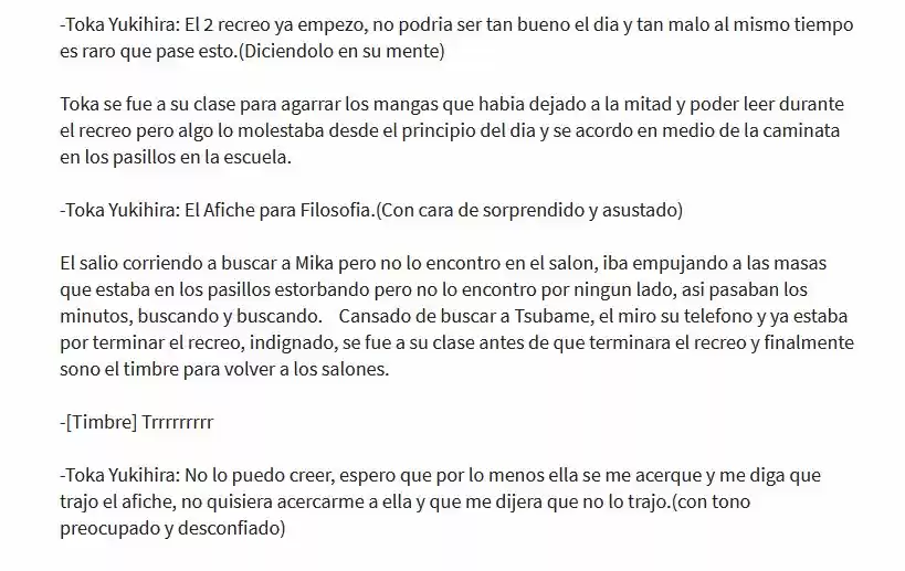 Masks At School (Novela) - Capítulo 2 - Página 9 - LectorTMOo