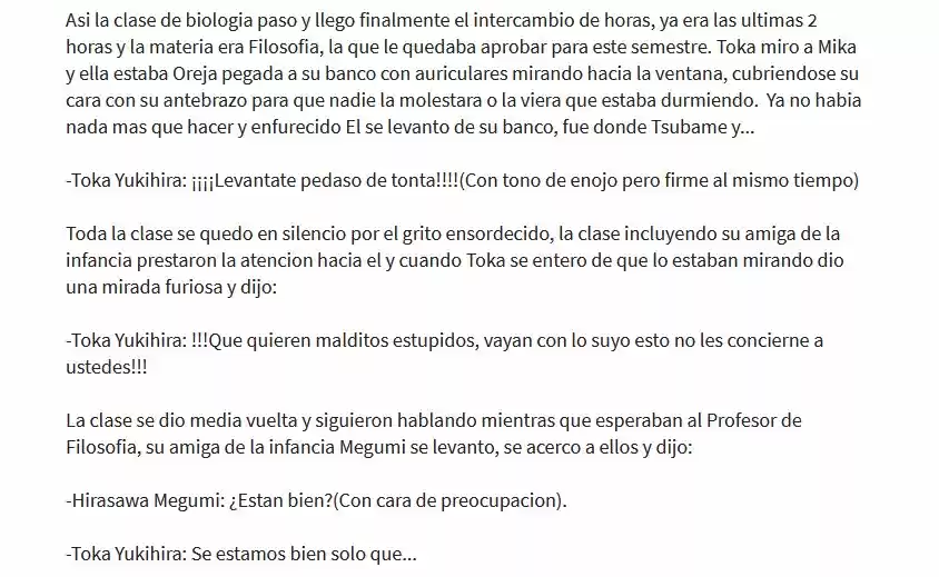 Masks At School (Novela) - Capítulo 2 - Página 10 - LectorTMOo