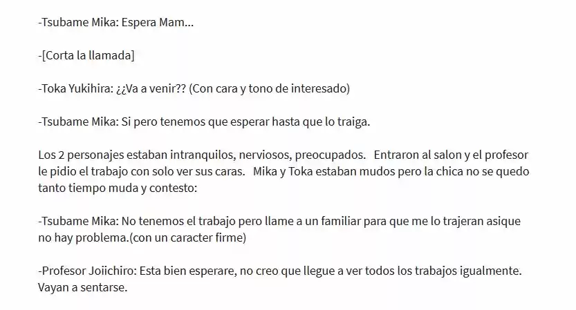 Masks At School (Novela) - Capítulo 2 - Página 14 - LectorTMOo