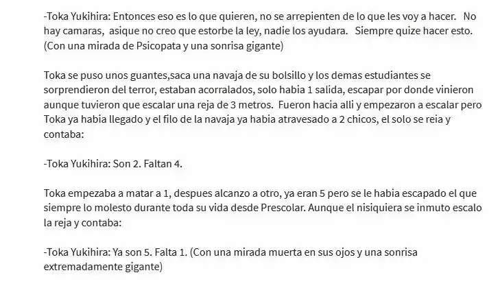 Masks At School (Novela) - Capítulo 3 - Página 2 - LectorTMOo