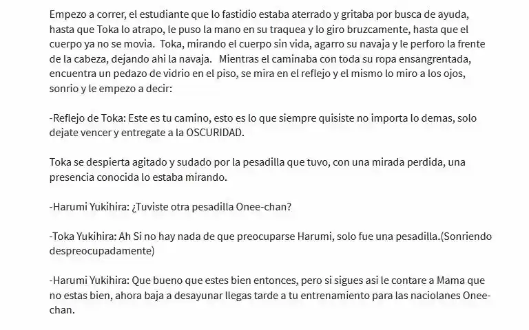 Masks At School (Novela) - Capítulo 3 - Página 3 - LectorTMOo