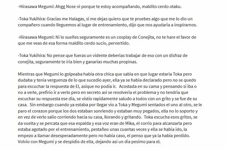 Masks At School (Novela) - Capítulo 3 - Página 7 - LectorTMOo