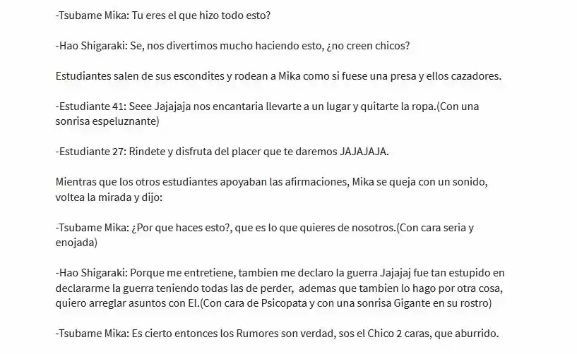 Masks At School (Novela) - Capítulo 3 - Página 10 - LectorTMOo