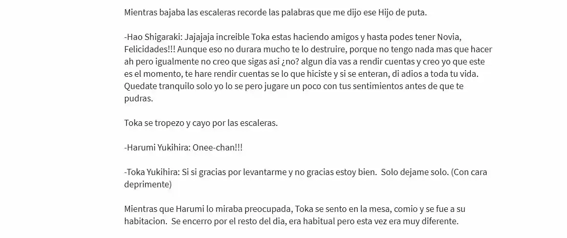 Masks At School (Novela) - Capítulo 4 - Página 2 - LectorTMOo