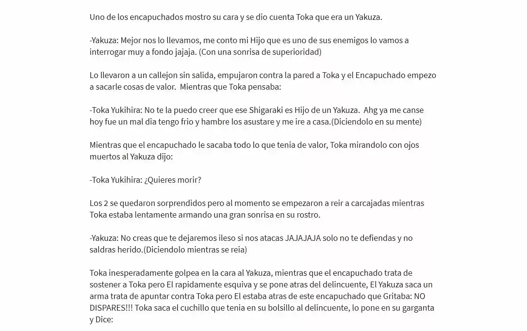 Masks At School (Novela) - Capítulo 4 - Página 6 - LectorTMOo