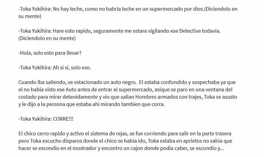 Masks At School (Novela) - Capítulo 5 - Página 5 - LectorTMOo