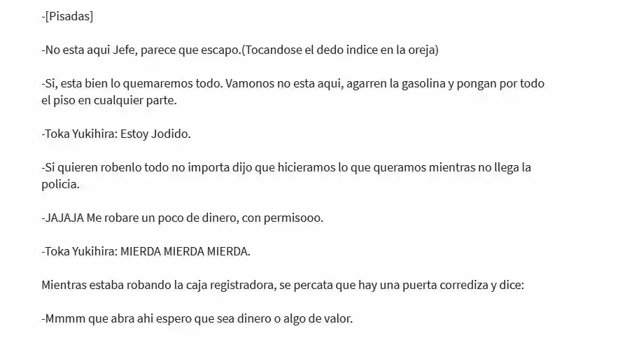 Masks At School (Novela) - Capítulo 5 - Página 6 - LectorTMOo