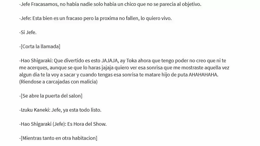 Masks At School (Novela) - Capítulo 5 - Página 8 - LectorTMOo