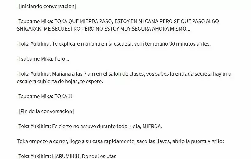 Masks At School (Novela) - Capítulo 6 - Página 15 - LectorTMOo