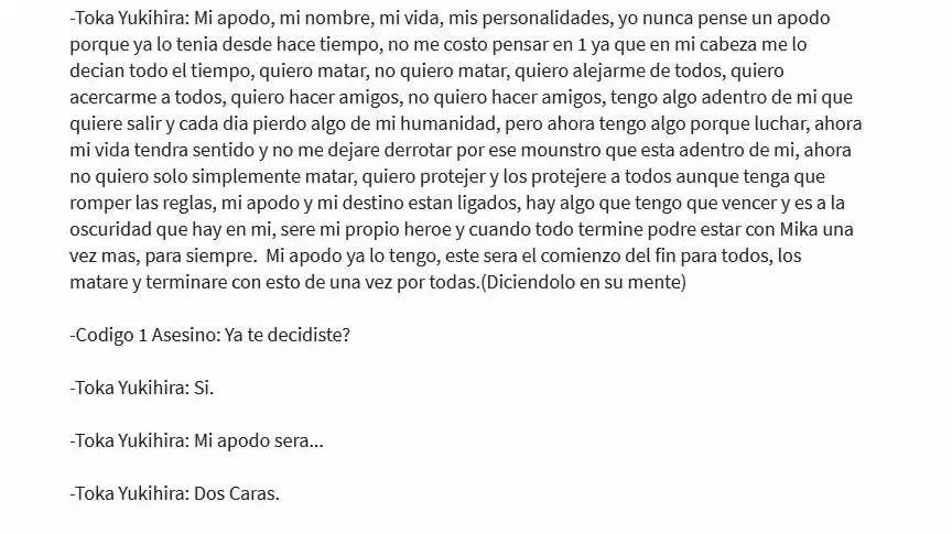 Masks At School (Novela) - Capítulo 6 - Página 18 - LectorTMOo