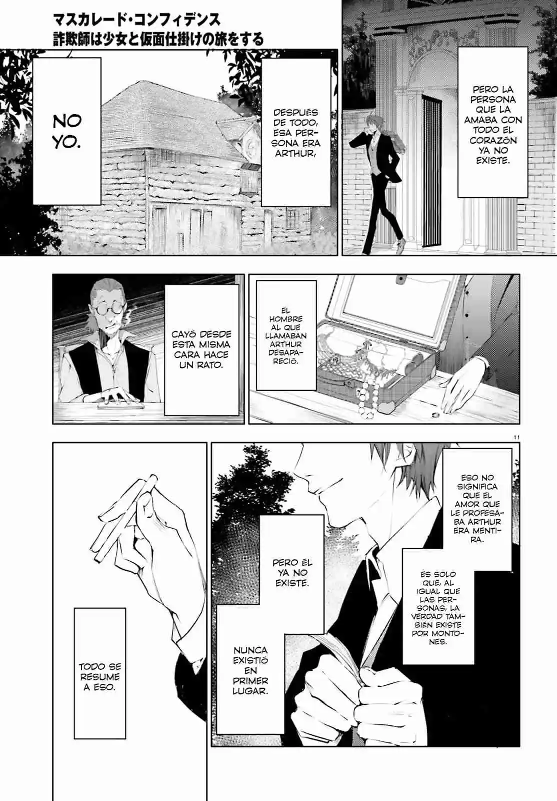 Masquerade Confidence: Sagishi Wa Shoujo To Kamen Shikake No Tabi Wo Suru - Capítulo 1 - Página 10 - LectorTMOo